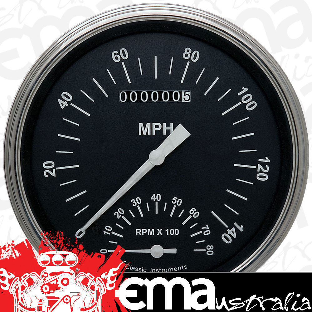 Classic Instruments CIHR50SLF Hot Rod 4 - 5/8" Speedtachular Gauge