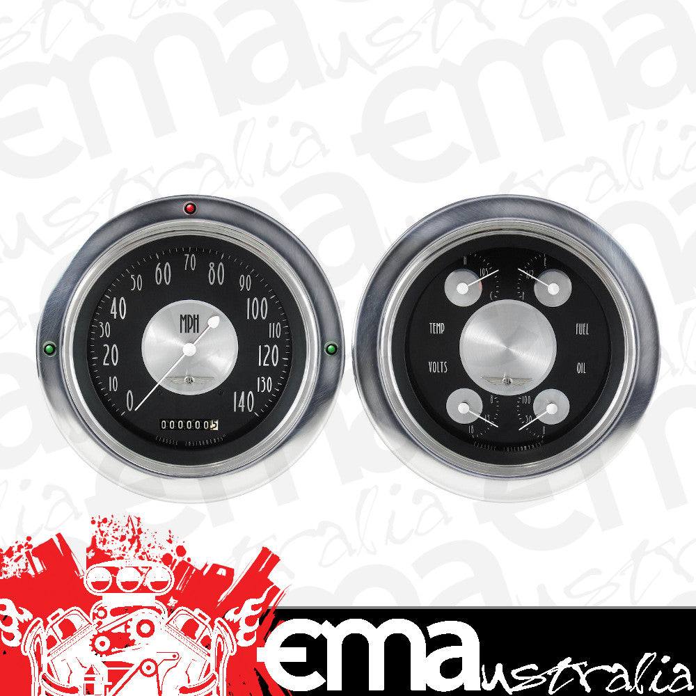 Classic Instruments CT54AT52 All American Tradition 1954-55 Chevy Truck Gauge Package