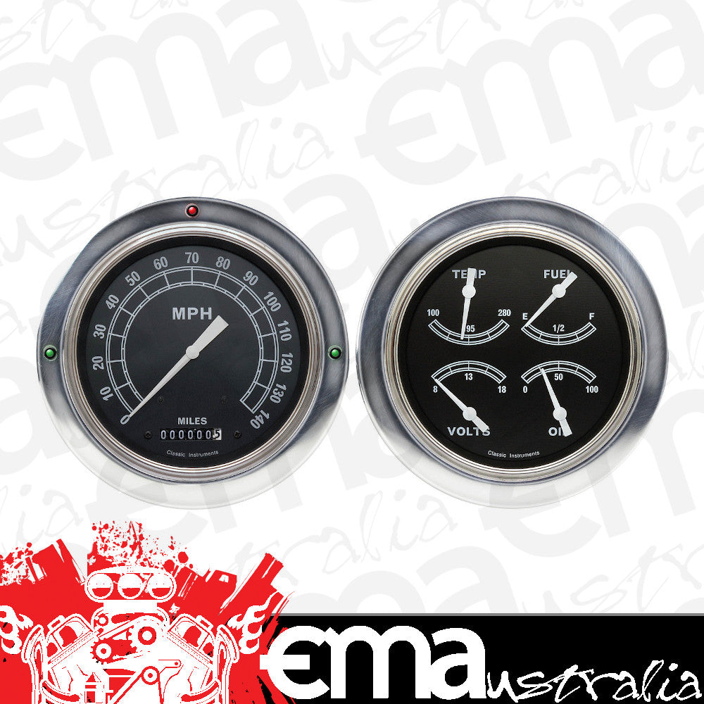 Classic Instruments CT54TR52 Traditional 1954-55 Chevy Truck Gauge Package