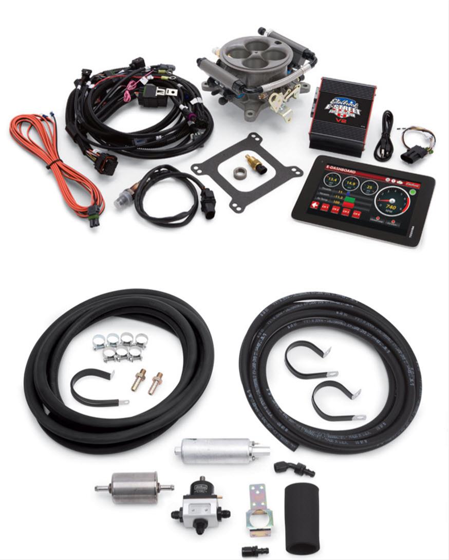 Edelbrock ED3665 E-Street 2 EFI Base System Incl Return Style Fuel Kit