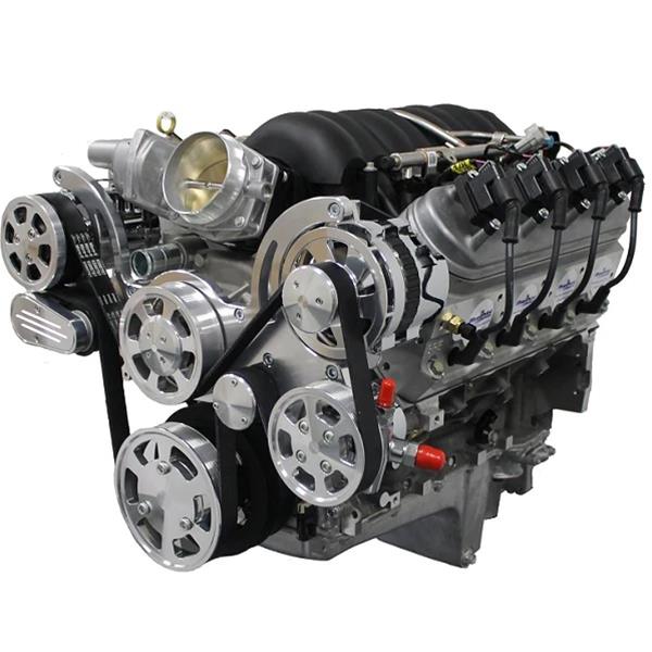 BluePrint BPPLSFDACPS LS FRONT ACCESSORY DRIVE, FULL SERPENTINE W ALT, PS, WP, AC, BRACKETS, BOLTS Engine Pulley Kit