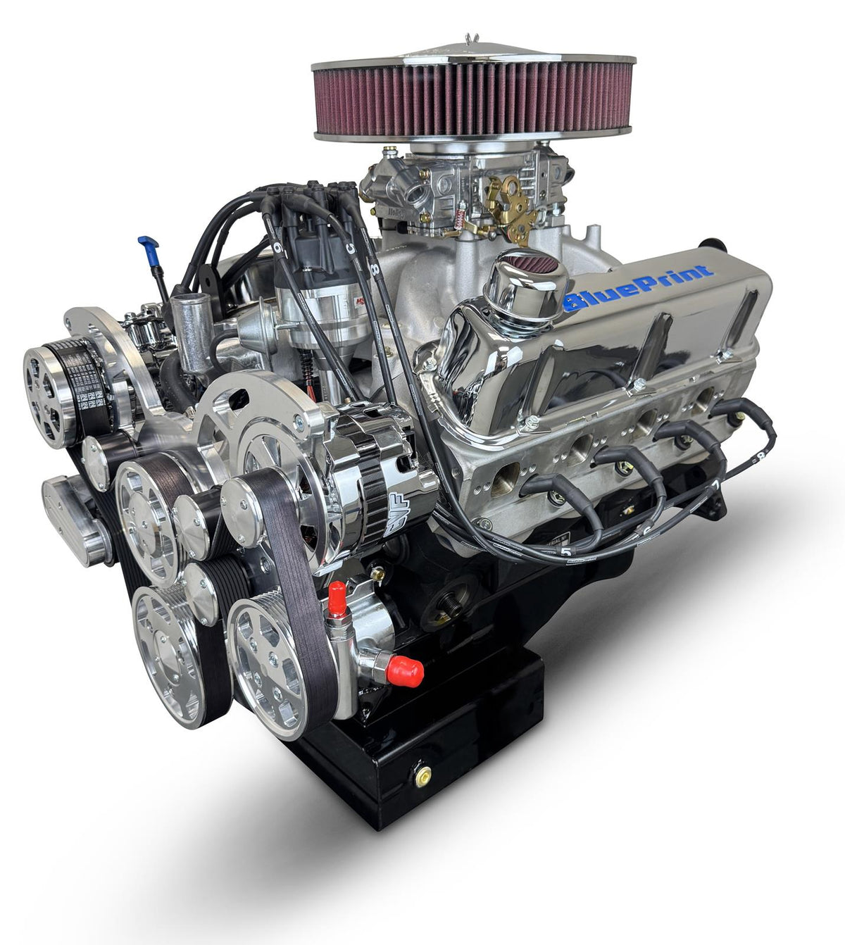BluePrint PSF4271CTCK Ford 427 CI Crate Engine Dressed Longblock w/ Carb & Pulley Kit