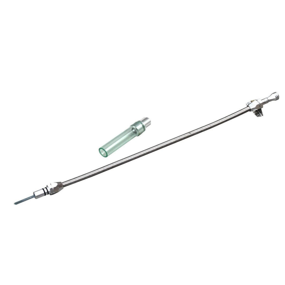 EMA-8305 EMA-8305 POWERGLIDE BILLET BRAIDED TRANSMISSION DIPSTICK FIREWALL MOUNT