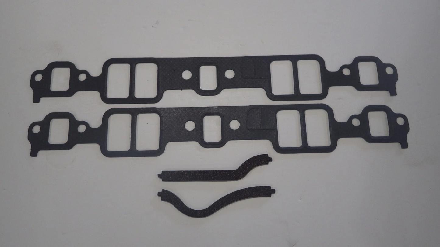 EMA-58063 CHEVROLET SMALL BLOCK INTAKE GASKET SET 50MM X 31MM PORTS