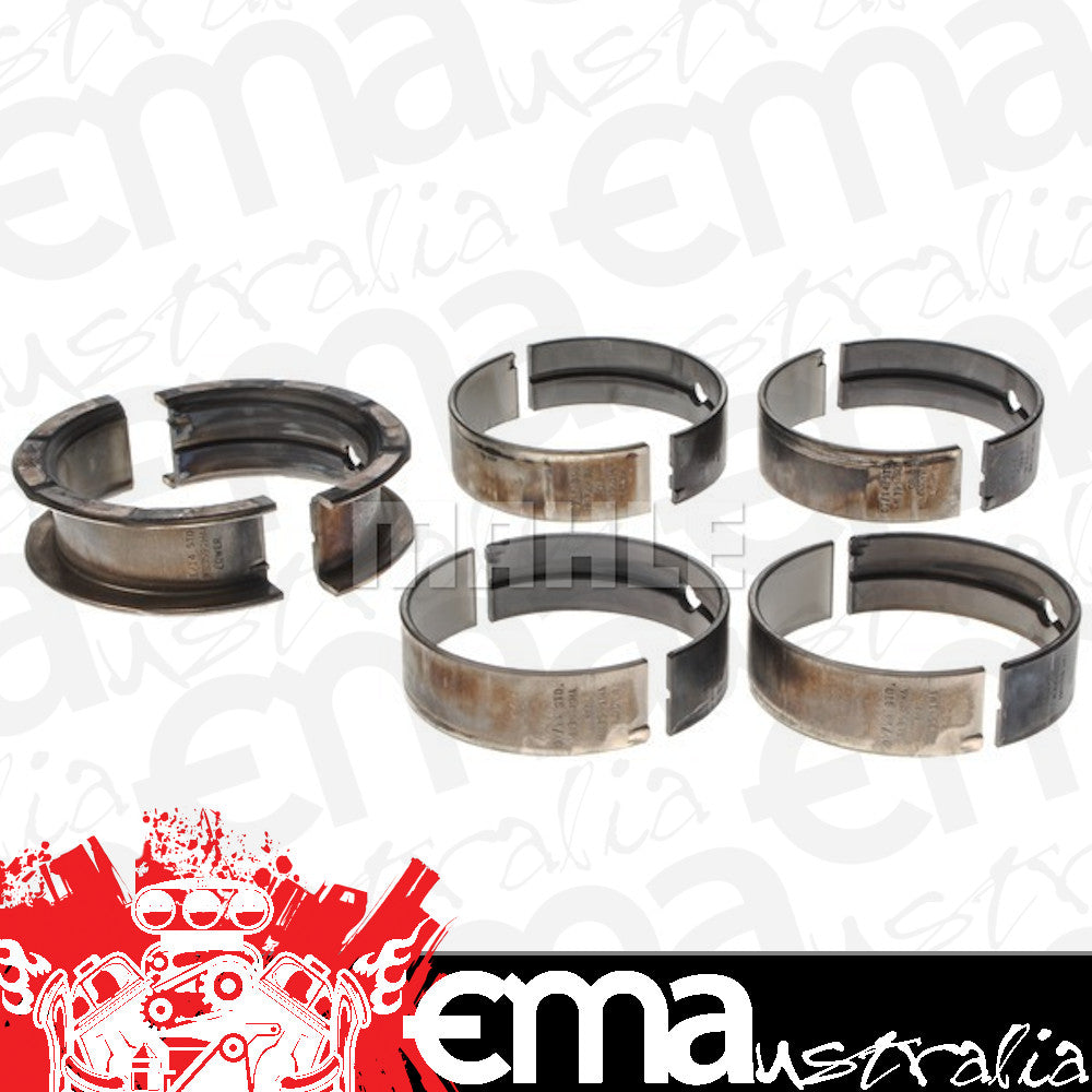 Clevite CLMS2321H001 H Series Main Bearing Set .001" (Suit Dart LS Next Block, Grooved Upper Half & Plain Lower Half) (Clms2321H 001)