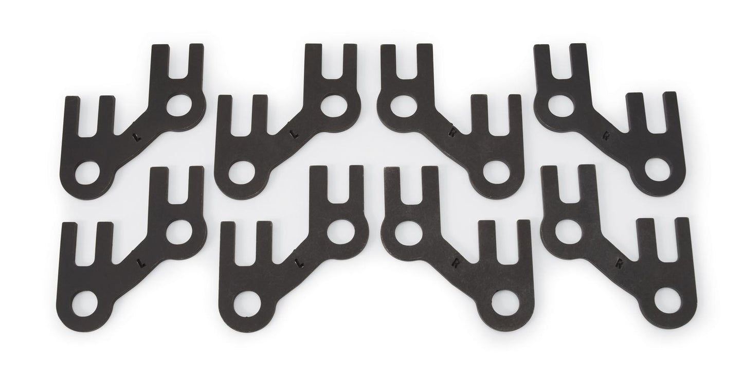 Edelbrock ED9609 Guideplates 3/8" Flat Qty8 Chev 348/409 W V8