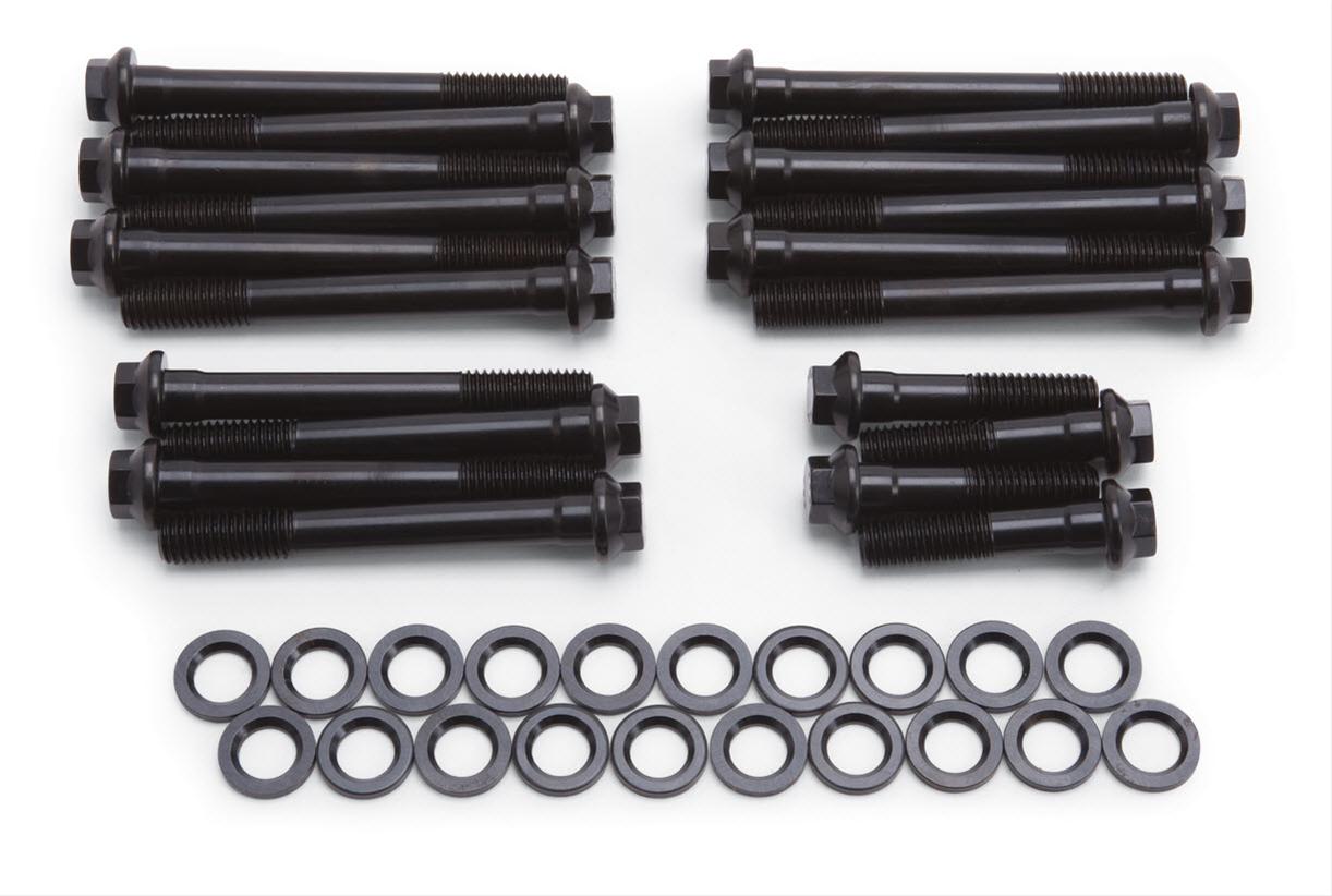 Edelbrock ED8549 Cylinder Head Bolt Kit Pontiac V8 Not Stock Heads