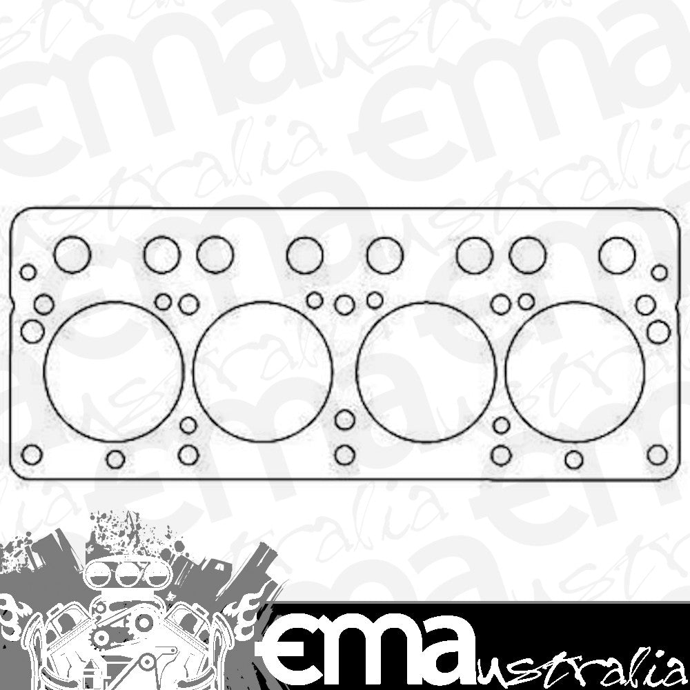 COMETIC COPPER HEAD GASKET TRIUMPH SPITFIRE 1500CC 74MM BORE .043" CMC4153-043
