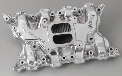 Edelbrock ED26651 Performer 351-4V Manifold Ford 351C V8 Polished