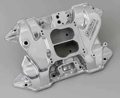 Edelbrock ED21861 Performer 383 Manifold Chrysler 361-400 V8 Polished