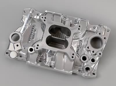 Edelbrock ED21111 Performer 90 V6 Manifold Chev 200-262 V6 Polished
