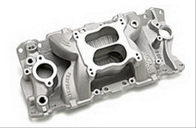 Edelbrock ED26041 Performer Air-Gap Manifold SB Chev 262-400 V8