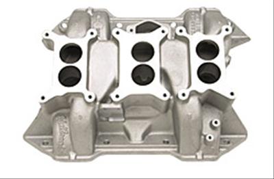 Edelbrock ED24751 Performer Manifold 6 Pack BB Chrysler 413-440 Polished