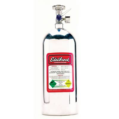 Edelbrock ED72401 N20 Nitrous Bottle 10Lb Nitrous
