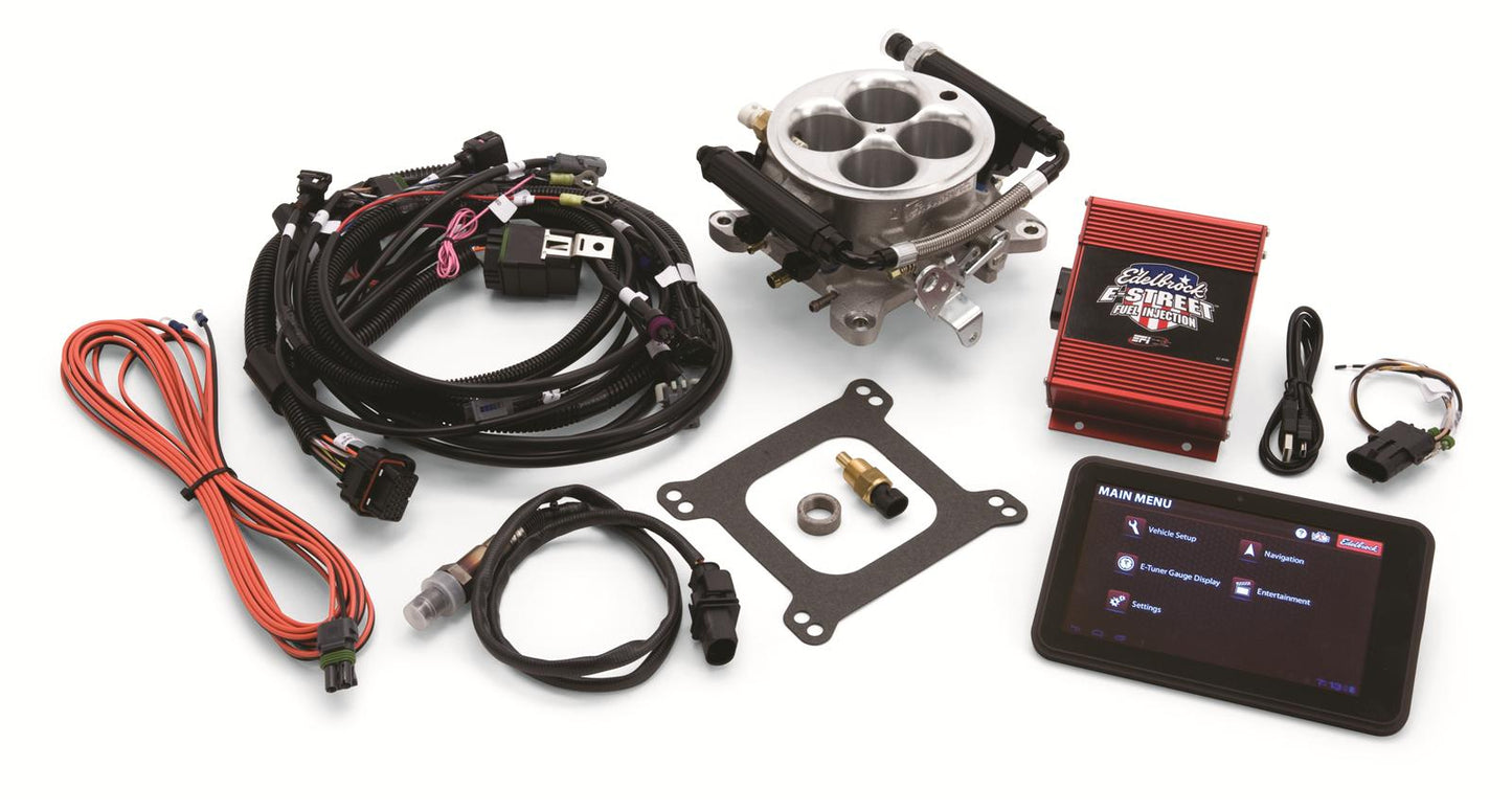 Edelbrock ED3600 E-Street Universal EFI System 4150 Flange- Universal Fit