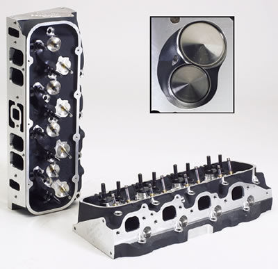Edelbrock ED61559 Perf Marine Cyl Head Inc Valve BB Chev 396-454 V8