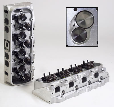 Edelbrock ED60479 Perf Cyl Head O-Port Cmpl BB Chev 396-502 V8