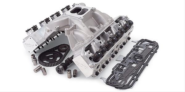 Edelbrock ED2049 Power Package top End Kit Mopar 340-418 Small Block