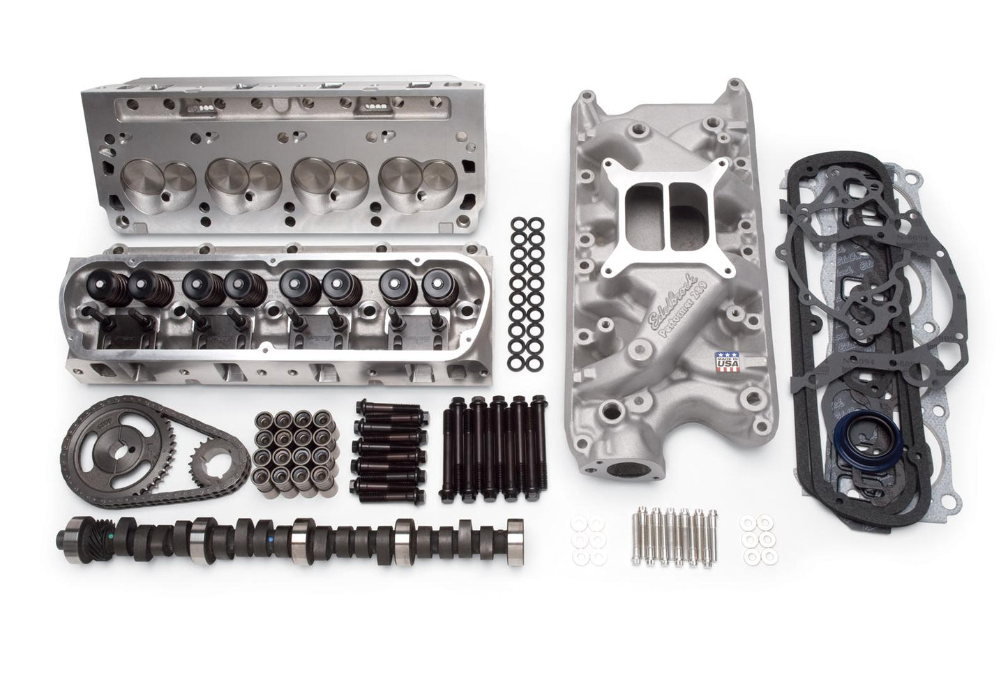 Edelbrock ED2027 Pwr Pack top End Kit Ford 289-302W V8
