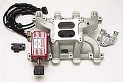 Edelbrock ED71181 Performer Rpm Manifold/MSD Kit Chevrolet LS1 V8 Polished