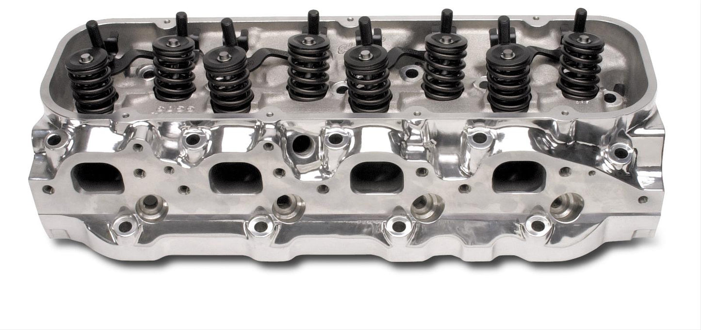 Edelbrock ED604719 Perf Cyl Head O-Port Cmpl BB Chev 396-502 Polished