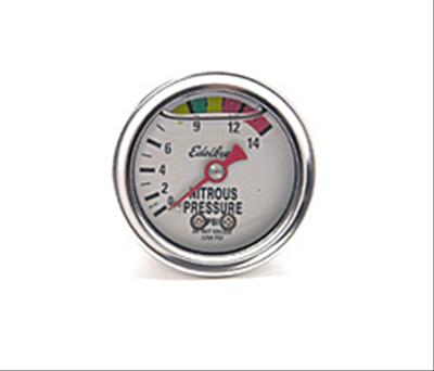 Edelbrock ED73801 Nitrous 1-1/2" Pressure Gauge
