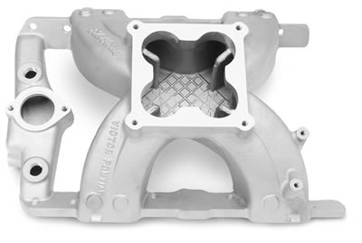 Edelbrock ED2956 Victor Pontiac Manifold Pontiac 389-455 4500 Ser Carb