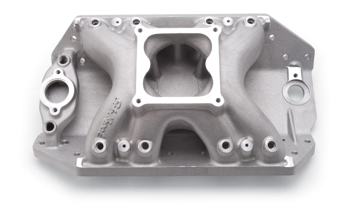 Edelbrock ED28045 Big Victor Spread Pt Manifold BB Chev V8