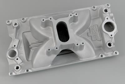 Edelbrock ED2912 Victor Jr 2V Vortech Manifold SB Chev 262-400 V8 2V