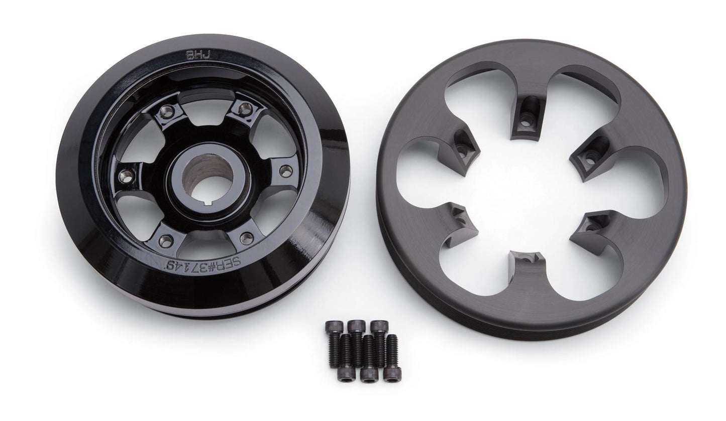 Edelbrock ED15819 18% Overdrive 8-Rib Damper suits 5.0 Coyote