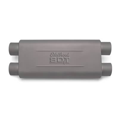 Edelbrock ED55773 Muffler Dual 2.5" suits Various