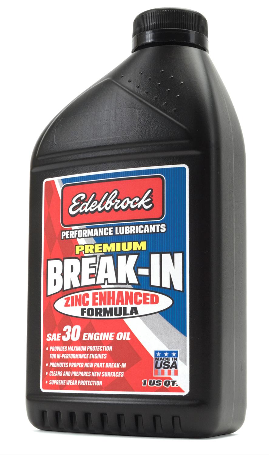 Edelbrock ED1070 Brake In Oil Sae 30