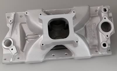 Edelbrock ED2996 Bowtie I I Vic Jr. Manifold SB Chev 302-400 V8