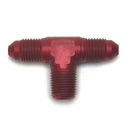 Edelbrock ED76526 Fitting Adapter Male Tee Universal Fit