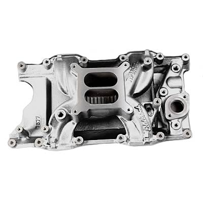 Edelbrock ED75771 Rpm Air- Gap Manifold Chrysler 318-360 V8 Polished