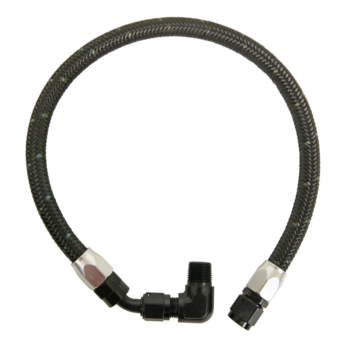 Edelbrock ED81243 Classic Blk Fuel Hose Kit suits Various