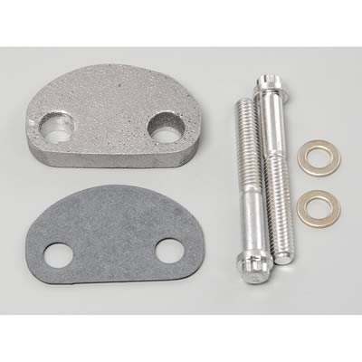 Edelbrock ED8981 Choke Block Off Plate Ford 351C & 351W V8