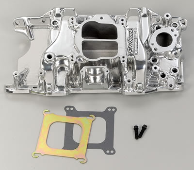 Edelbrock ED21761 Performer Manifold Chrysler 318-360 V8 Polished
