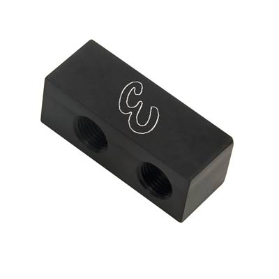 Edelbrock ED76574 N20 Nitrous Dist Block-4 Out Nitrous