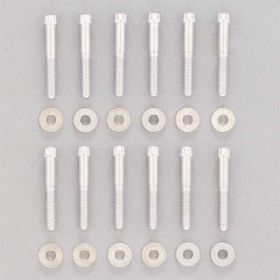 Edelbrock ED8584 Intake Manifold Bolt Kit Ford 351W V8