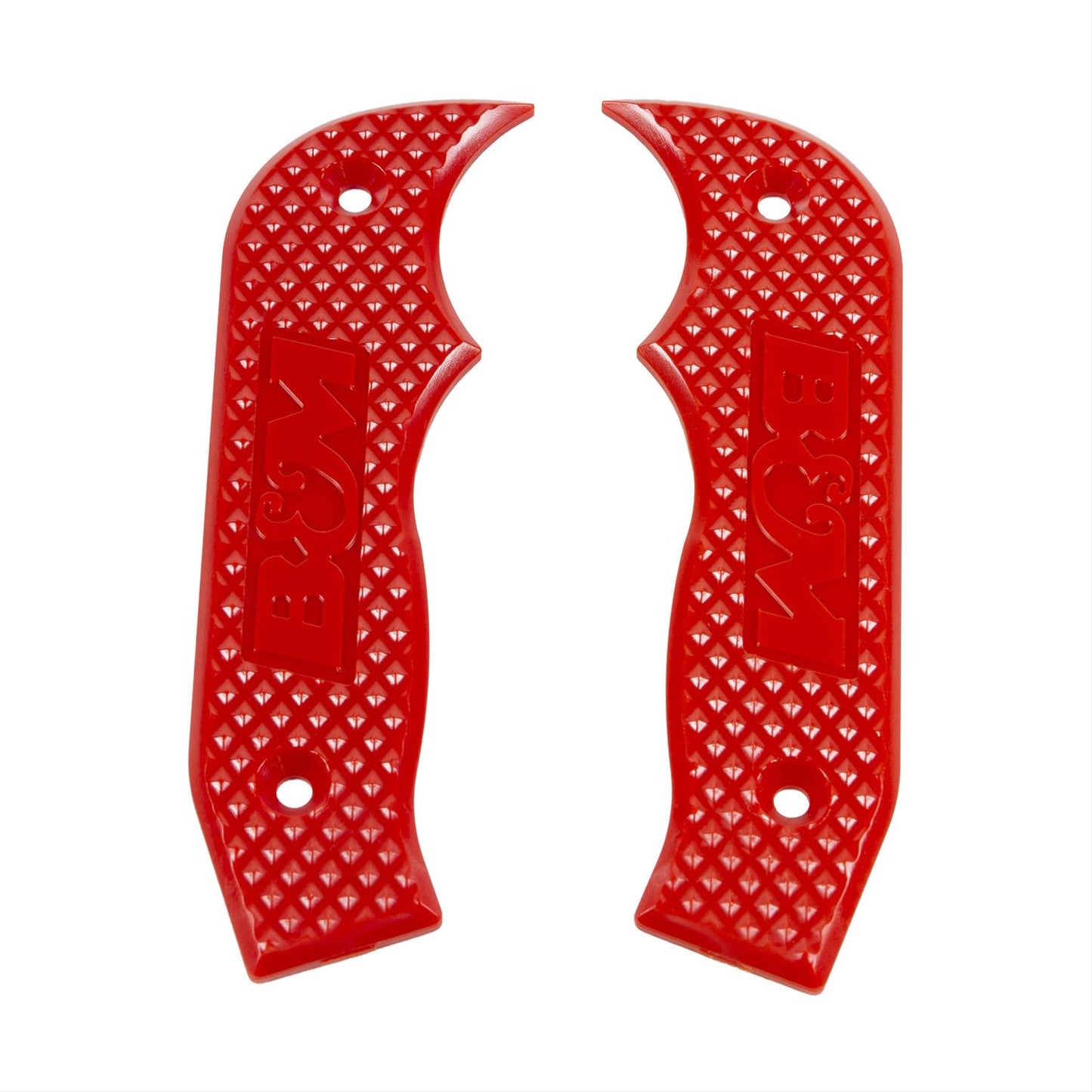 B&M BM81204 Magnum Grip Side Plates - Red