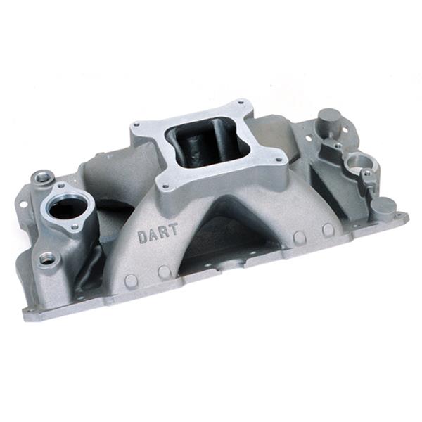 DART DA42421000 S/B Chev Manifold STD Deck Iron Eagle/Pro 1 4500 Carb