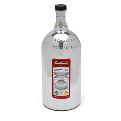 Edelbrock ED72461 N20 Nitrous Bottle 2Lb Nitrous