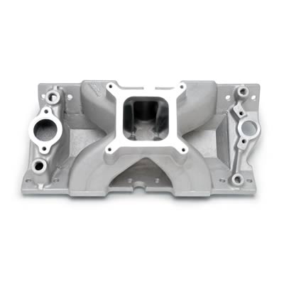 Edelbrock 2814 Super Victor Vortec Bowtie Intake Manifold Small-Block Chevy