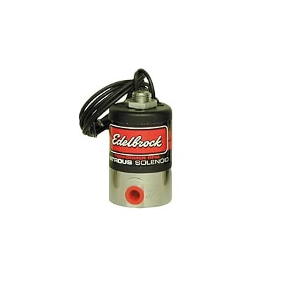 Edelbrock 72001 Performer RPM Nitrous Solenoid (400+ HP with 1/4" NPT Inlet & 1/8" NPT Outlet)