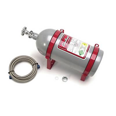 Edelbrock ED72306 N20 Bottle 10Lb And Bracket Nitrous