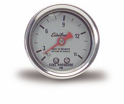 Edelbrock ED73832 N20 Fuel Pressure Gauge