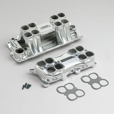 Edelbrock ED71101 Street Tunnel Ram SB Chev 302-400 V8 Polished