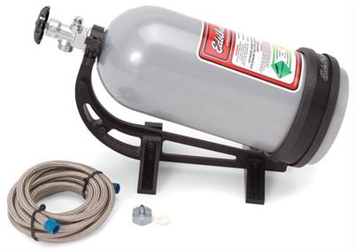 Edelbrock ED72324 N20 Bottle 10Lb And Bracket Nitrous
