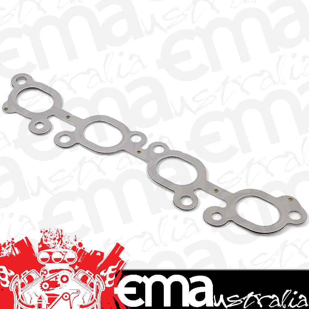 Multi Layer Steel Exhaust Gasket (for Nissan SR20DE/T, 2.050" x 1.580" .030" Thick) (CMEX318030S)
